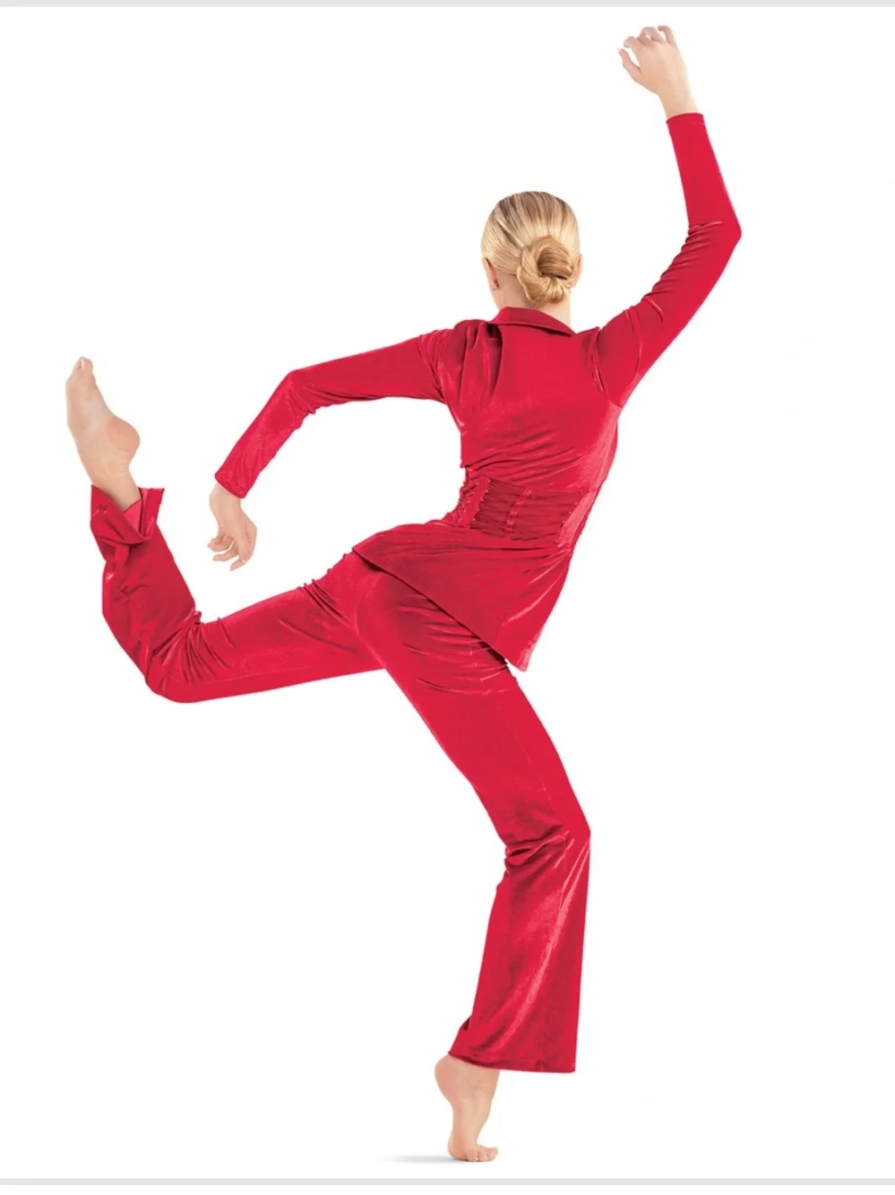 Tenth House Ambition Red Velvet 3-Piece Dance Costume TH23115 AM